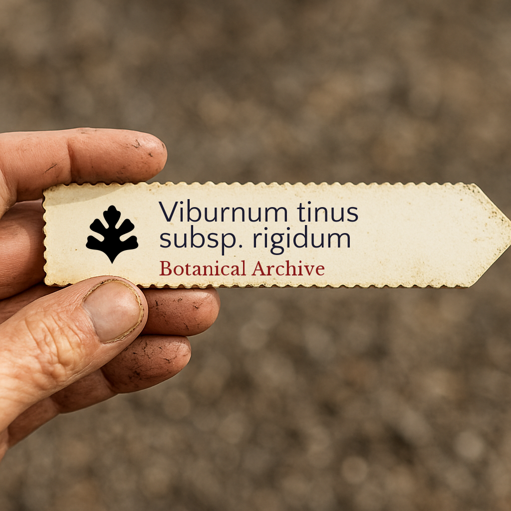 Viburnum tinus subsp. rigidum | 10 SEMI