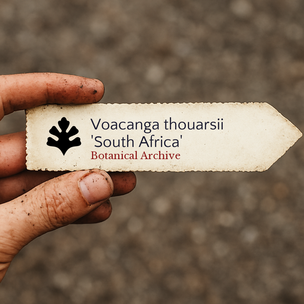 Voacanga thouarsii 'South Africa' | African Frangipani | 10 SEMI