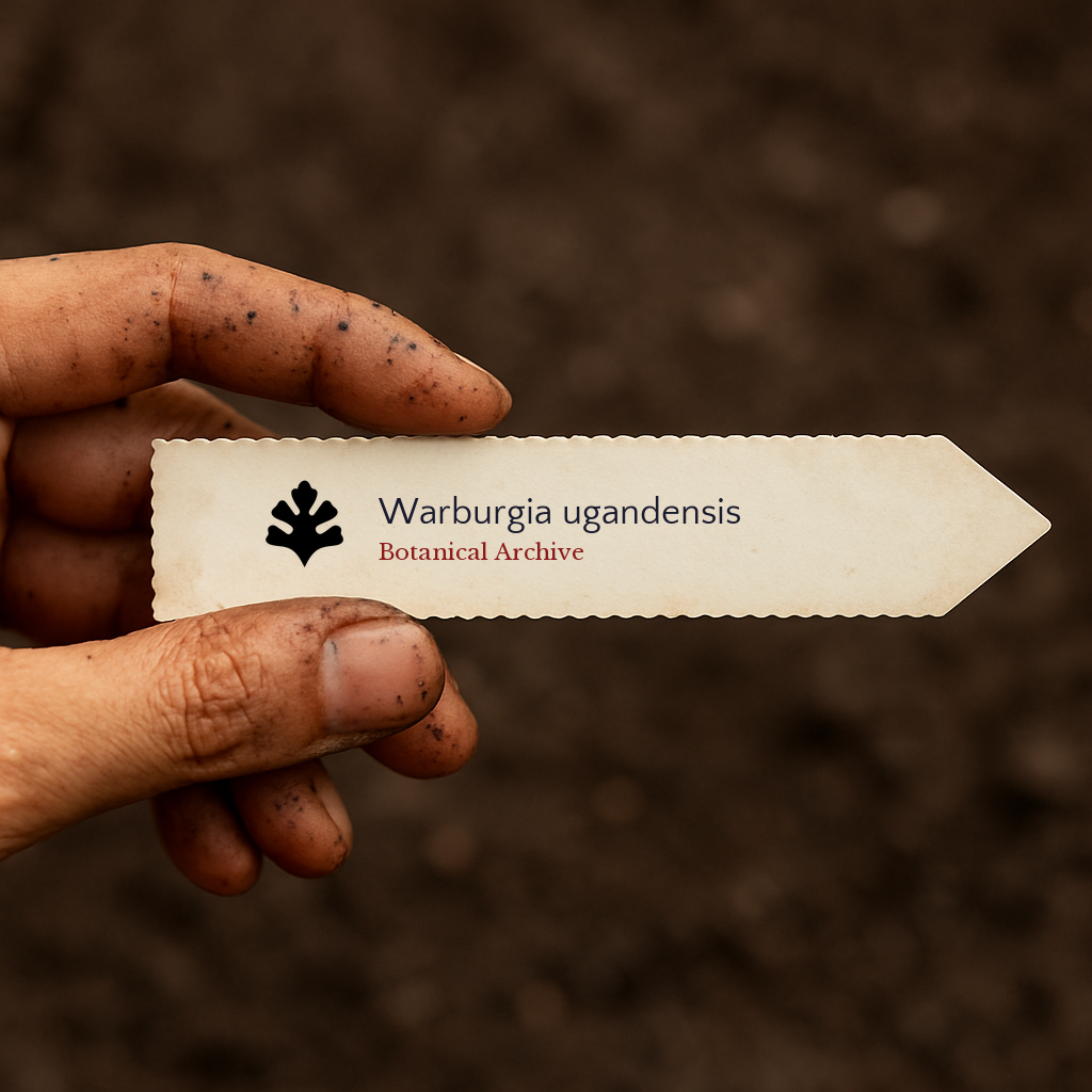 Warburgia ugandensis | Ugandan Greenheart, Pepper Bark Tree | 10 SEEDS