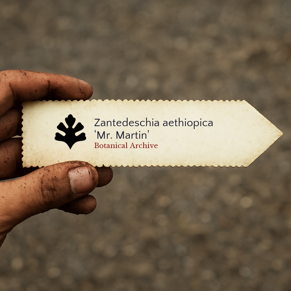 Zantedeschia aethiopica 'Mr. Martin' | Lily of the Nile | 100 SEMI