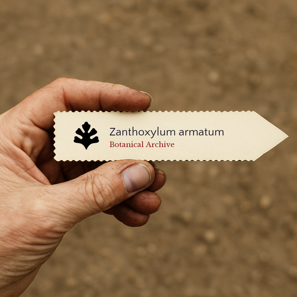 Zanthoxylum armatum | Winged Prickly Ash, Nepal Pepper, Szechuan Pepper | 1000 SEEDS
