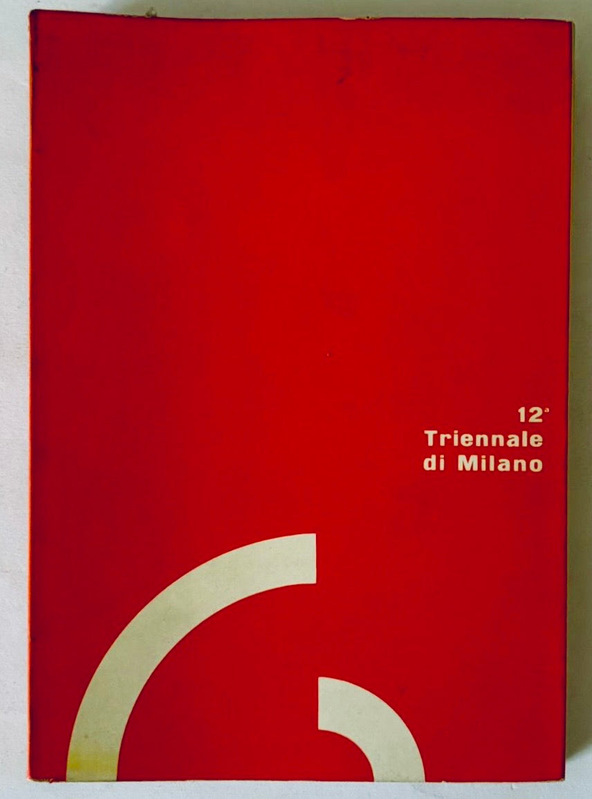 Catalogo della mostra vintage della 12ª Triennale di Milano 1960 design e arte italiani