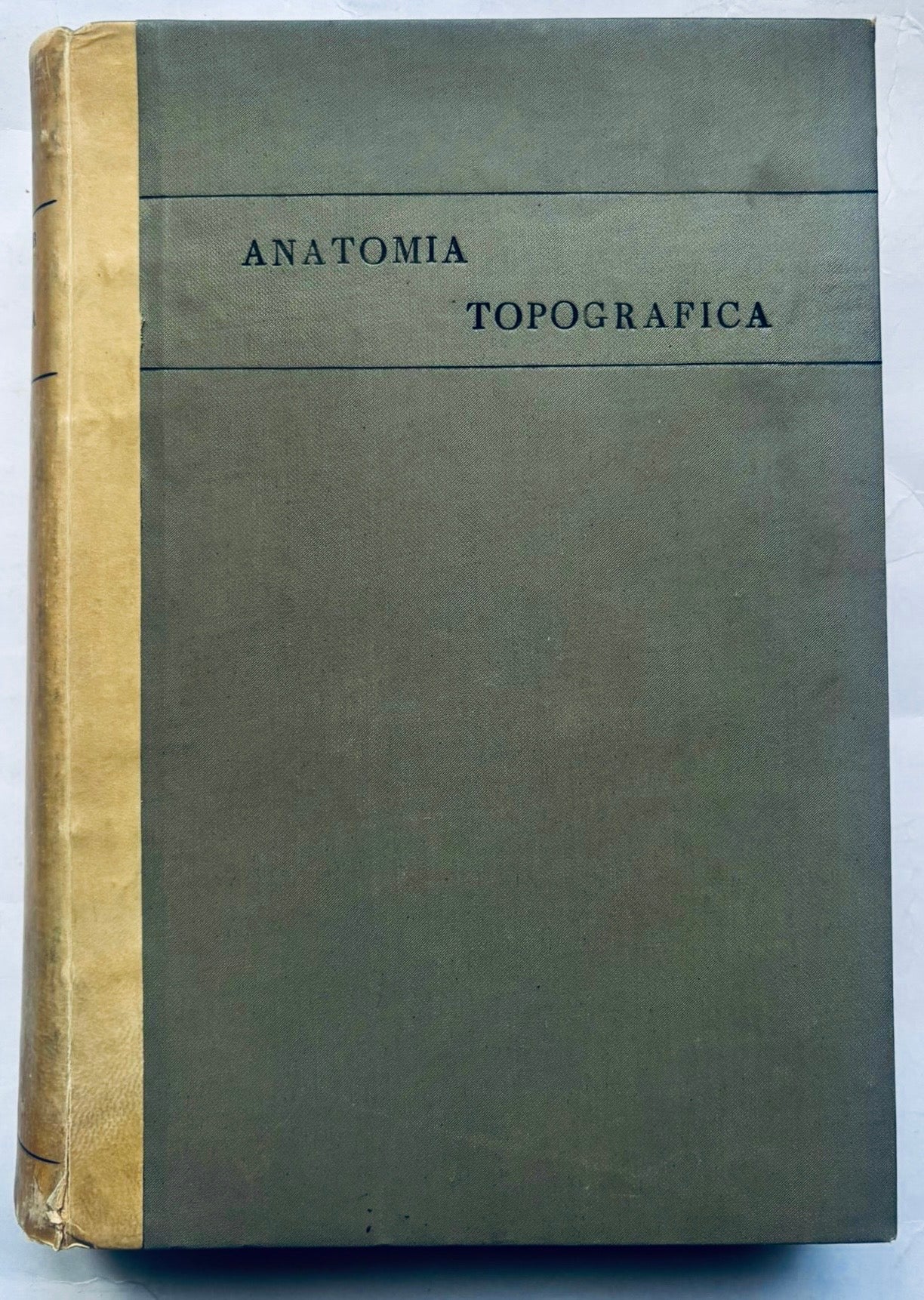 Anatomia Topografica libro di anatomia vintage di Testut e Jacob 1913 edizione illustrata