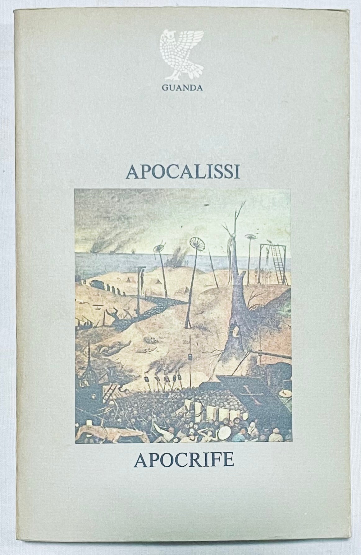 APOCALISSI APOCRIFE libro vintage di Alfonso M. Di Nola pubblicato da Guanda con copertina illustrata
