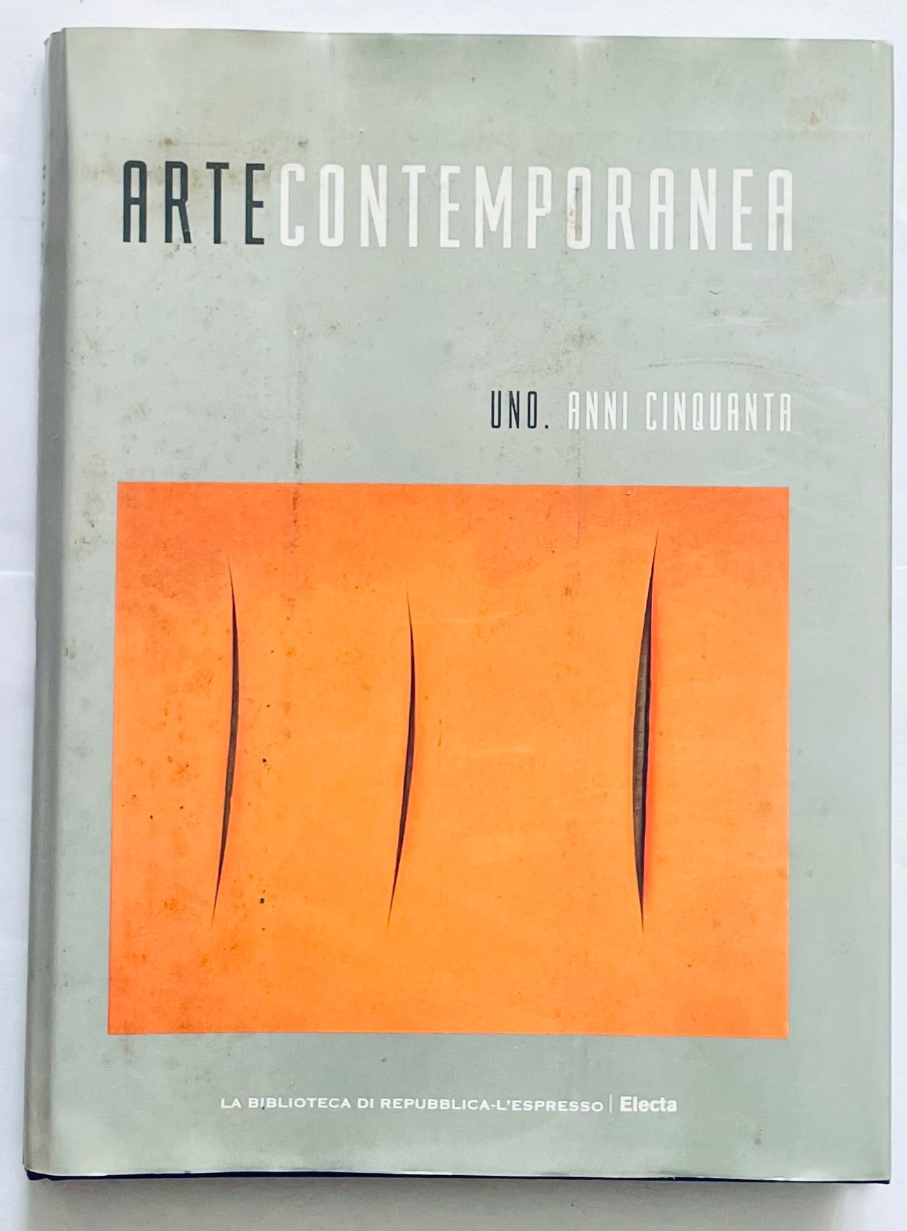 Arte Contemporanea Uno Anni Cinquanta 2007 Electa libro d'arte contemporanea vintage