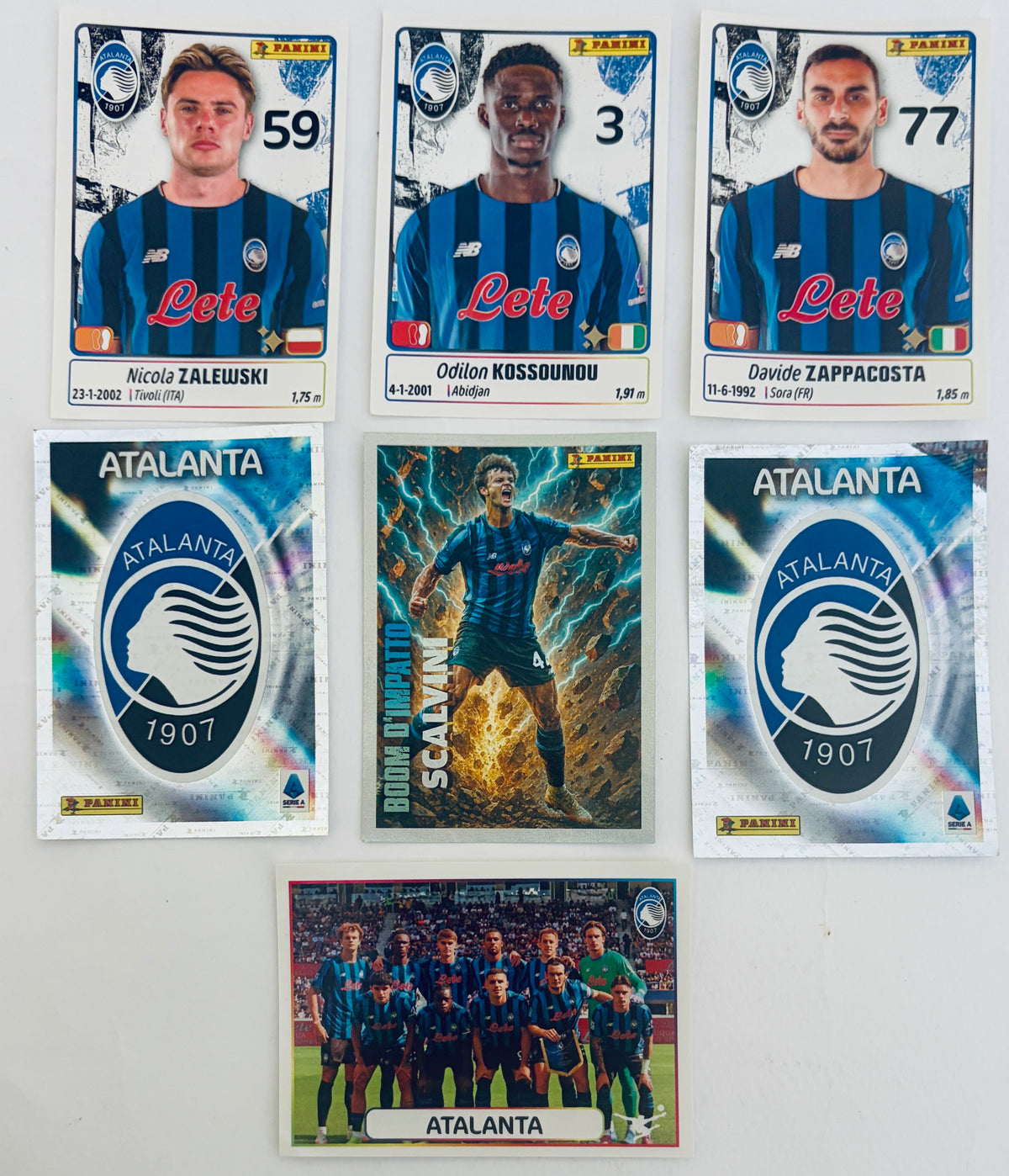 CALCIATORI PANINI 2025-2026 | ATALANTA | N 7