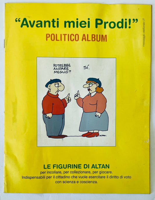 AVANTI MIEI PRODI Politico Album | 2005 | LE FIGURINE DI ALTAN