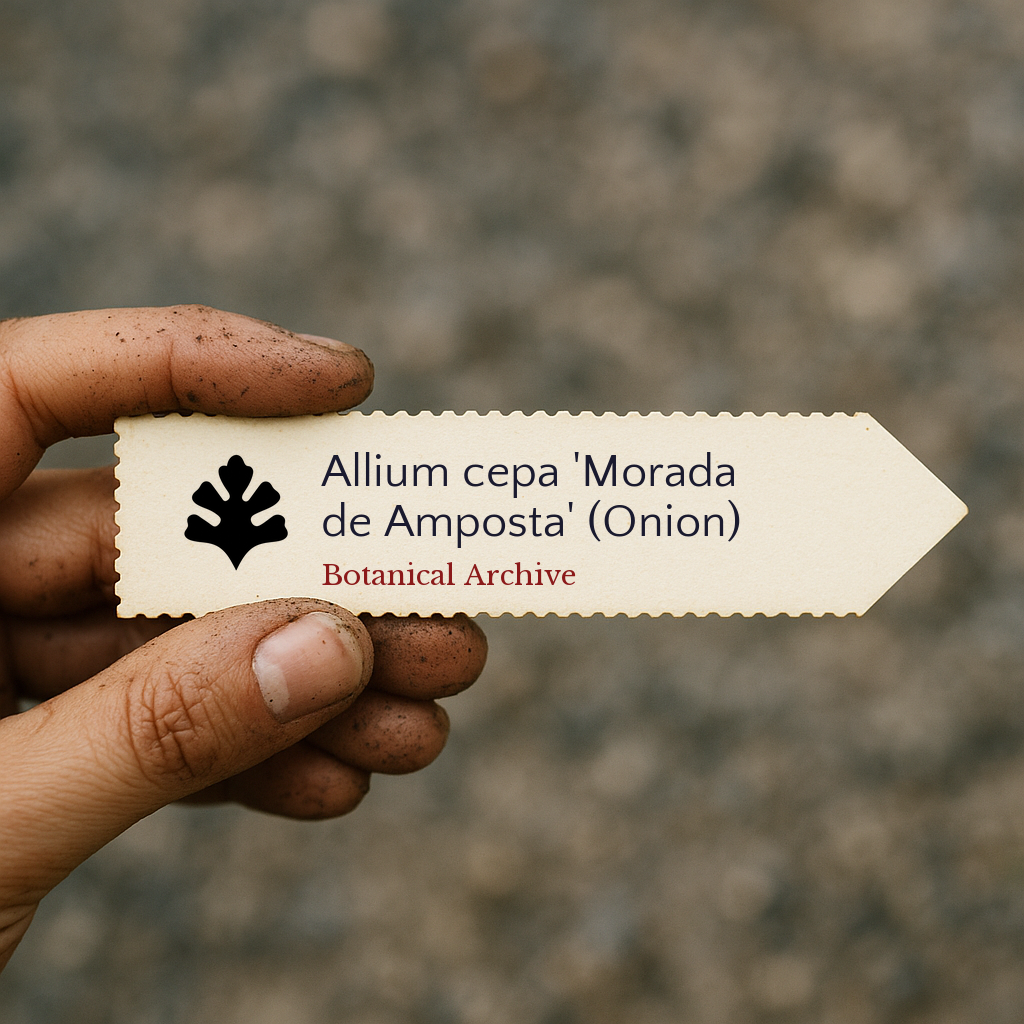 Allium cepa 'Morada de Amposta' | Onion | 200000 SEEDS