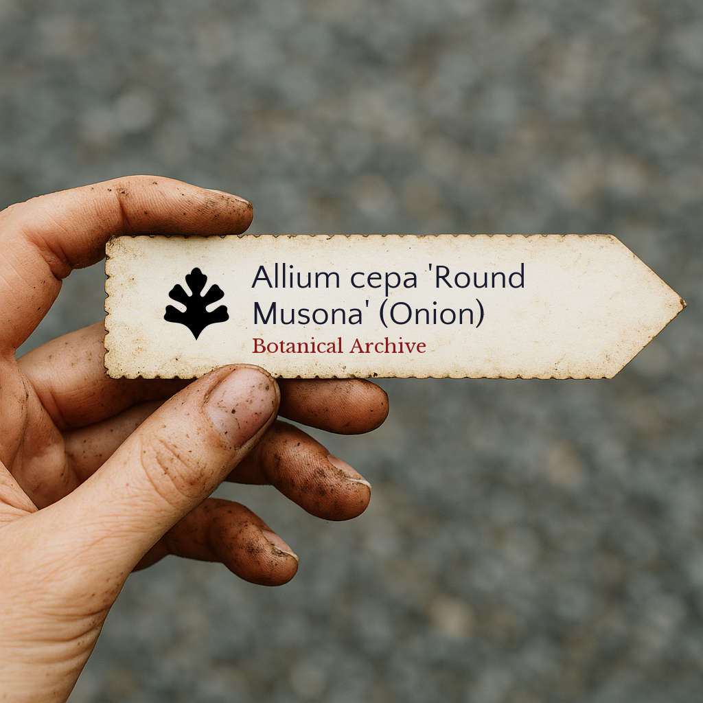 Allium cepa 'Round Musona' | Onion | 100000 SEEDS