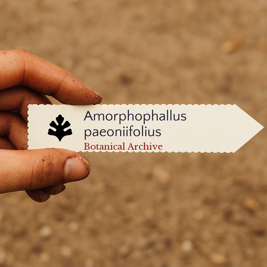 Amorphophallus paeoniifolius | 100 SEEDS