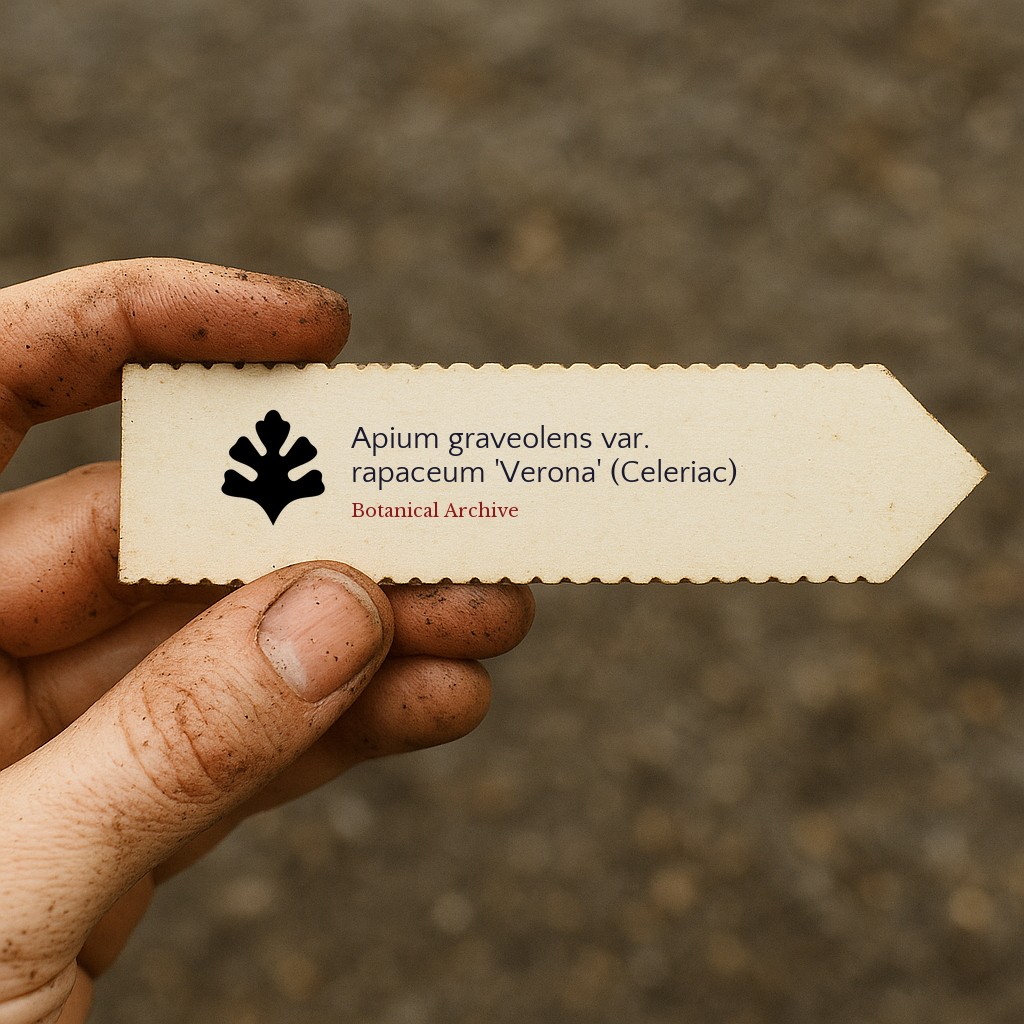 Apium graveolens var. rapaceum 'Verona' | Celeriac | 100000 SEEDS