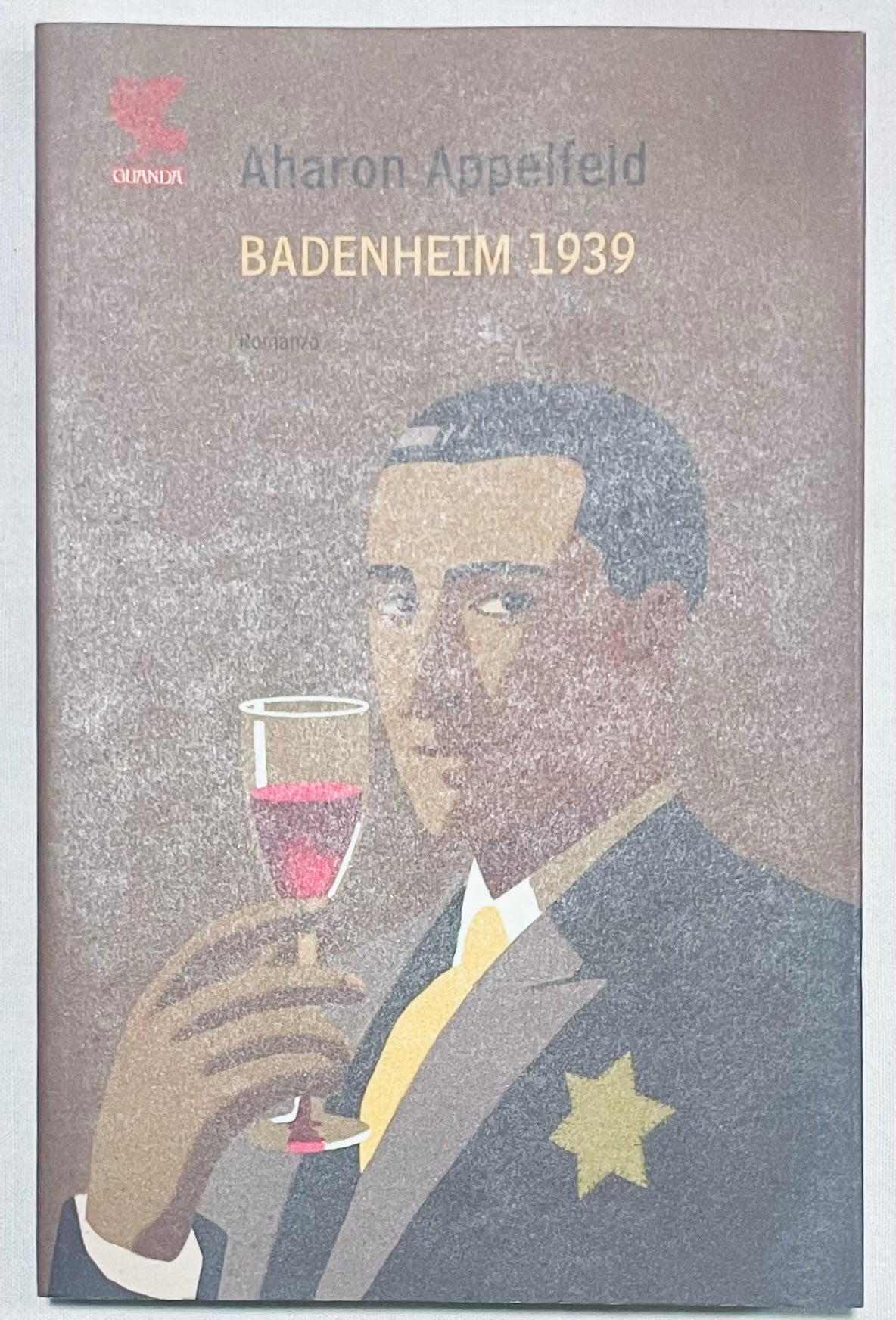 BADENHEIM 1939 romanzo di Aharon Appelfeld romanzo storico copertina del libro casa editrice Guanda