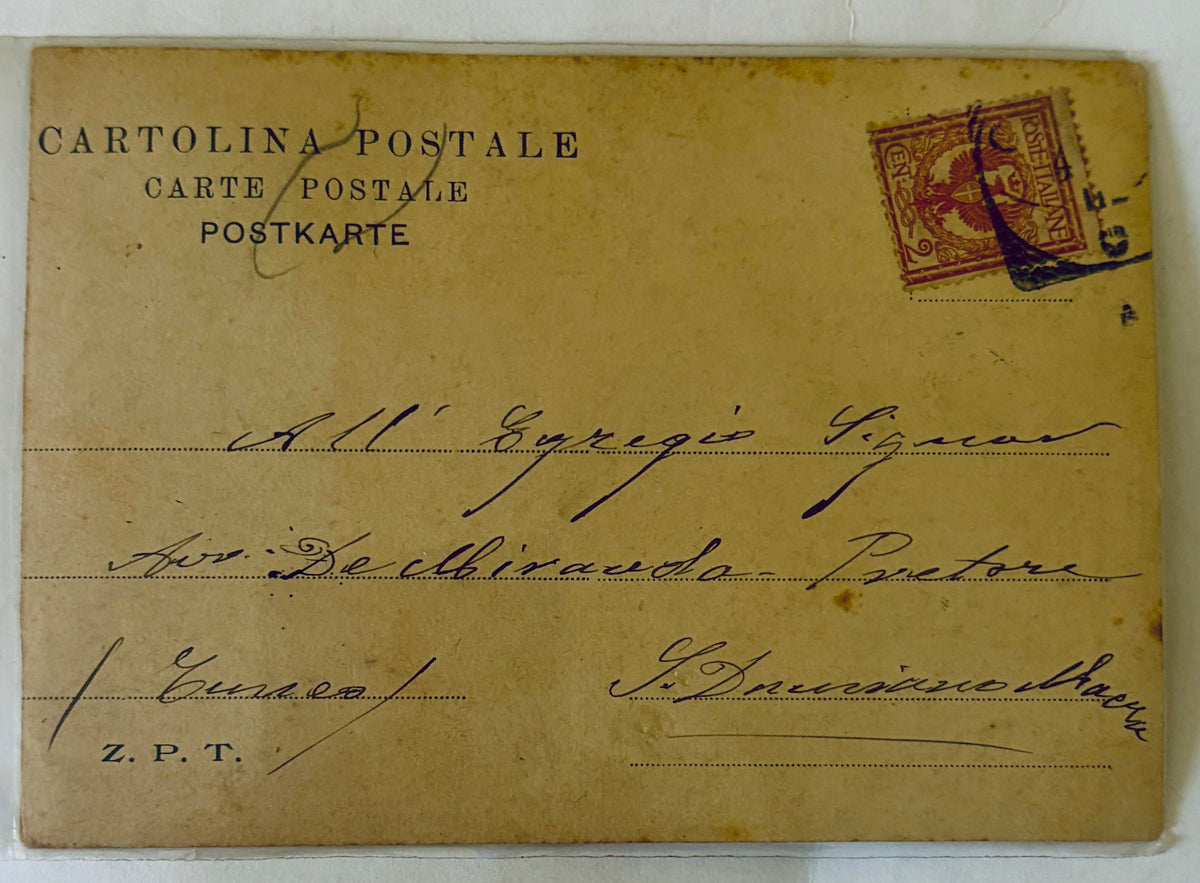BARCA A VELA CARTOLINA D' EPOCA | 9 X 13