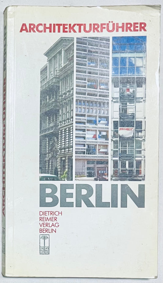 Vintage Berlin Architekturführer guida architettonica libro di Martin Worner e Doris Mollenschott