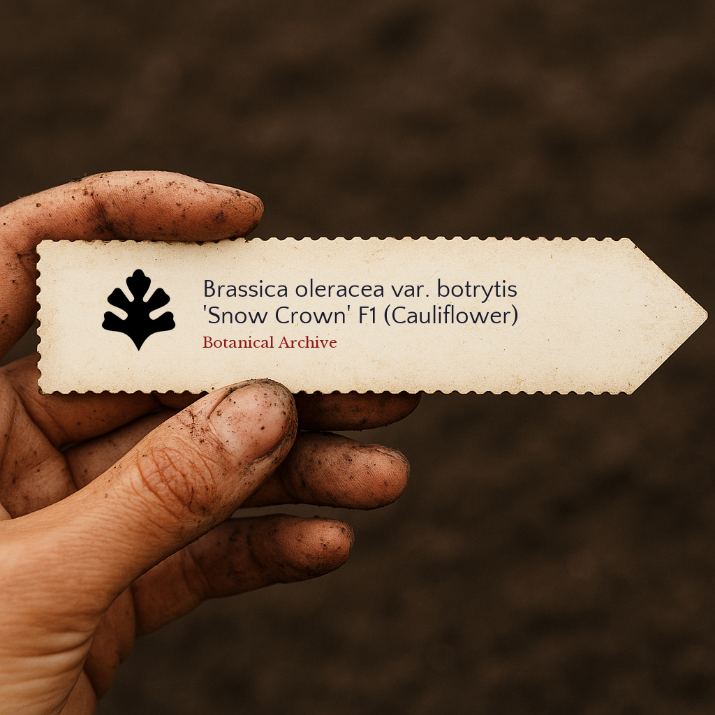 Brassica oleracea var. botrytis 'Snow Crown' F1 | Cauliflower | 2500 SEEDS