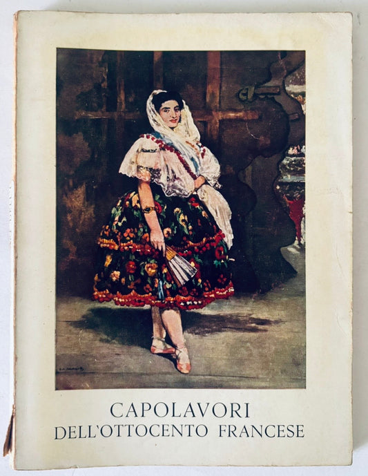 Catalogo d'arte vintage Capolavori dell'Ottocento Francese Mostra del 1955 di Albert Chatelet