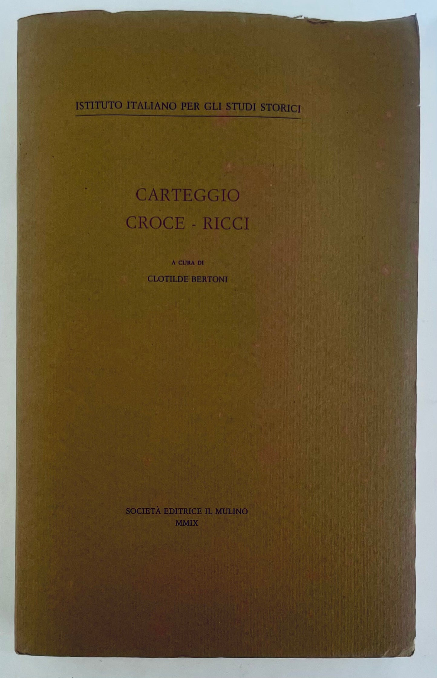 CARTEGGIO CROCE-RICCI non contiene un nome botanico; non è possibile creare un testo alternativo per una pianta.