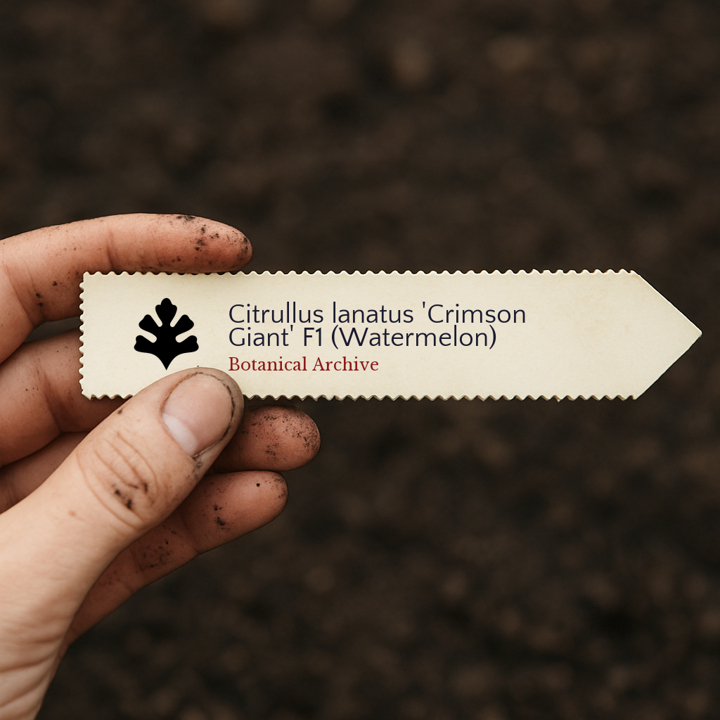 Citrullus lanatus 'Crimson Giant' F1 | Watermelon | 75 SEEDS