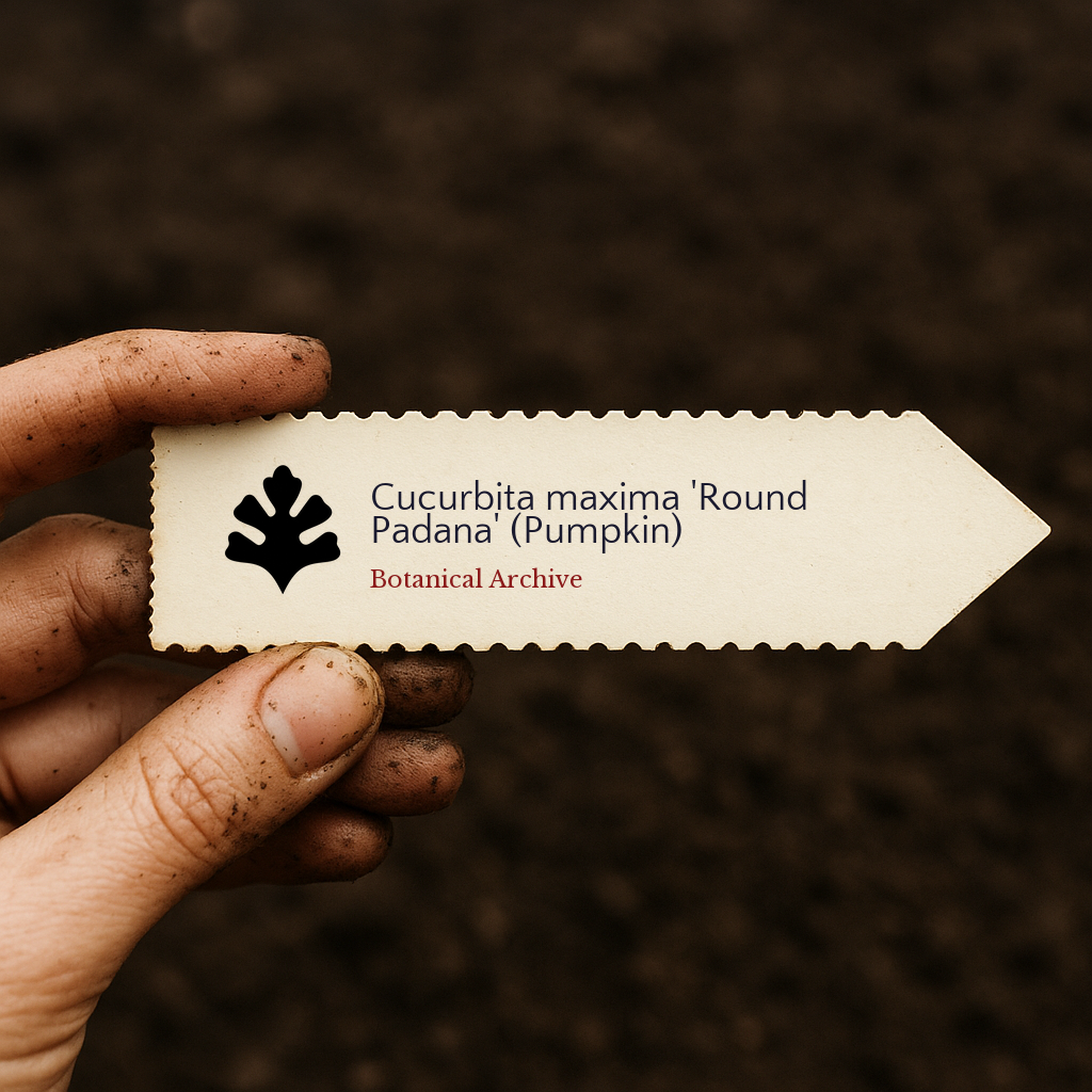 Cucurbita maxima 'Round Padana' | Pumpkin | 500 SEEDS