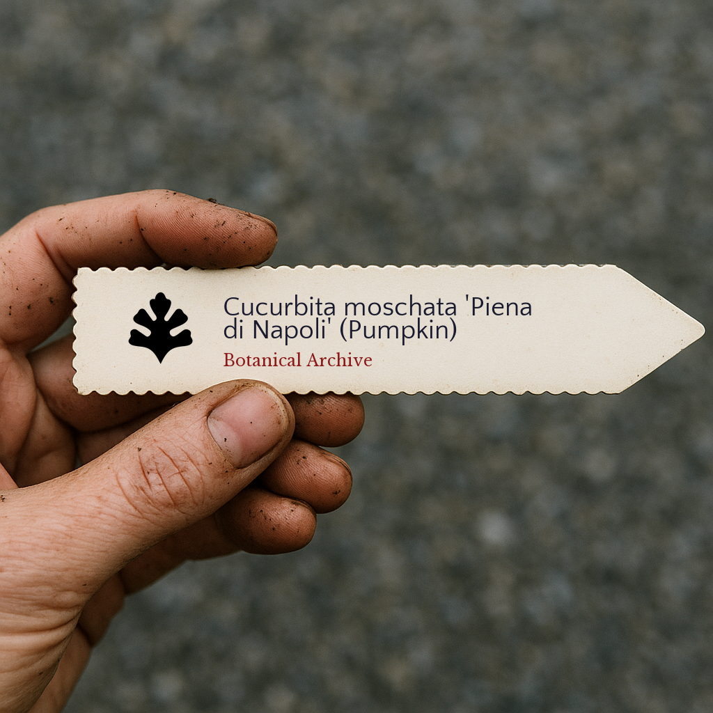 Cucurbita moschata 'Piena di Napoli' | Pumpkin | 750 SEEDS