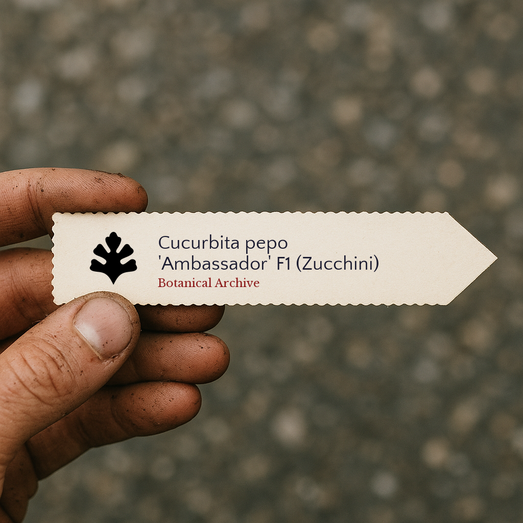 Cucurbita pepo 'Ambassador' F1 | Zucchini | 3000 SEEDS