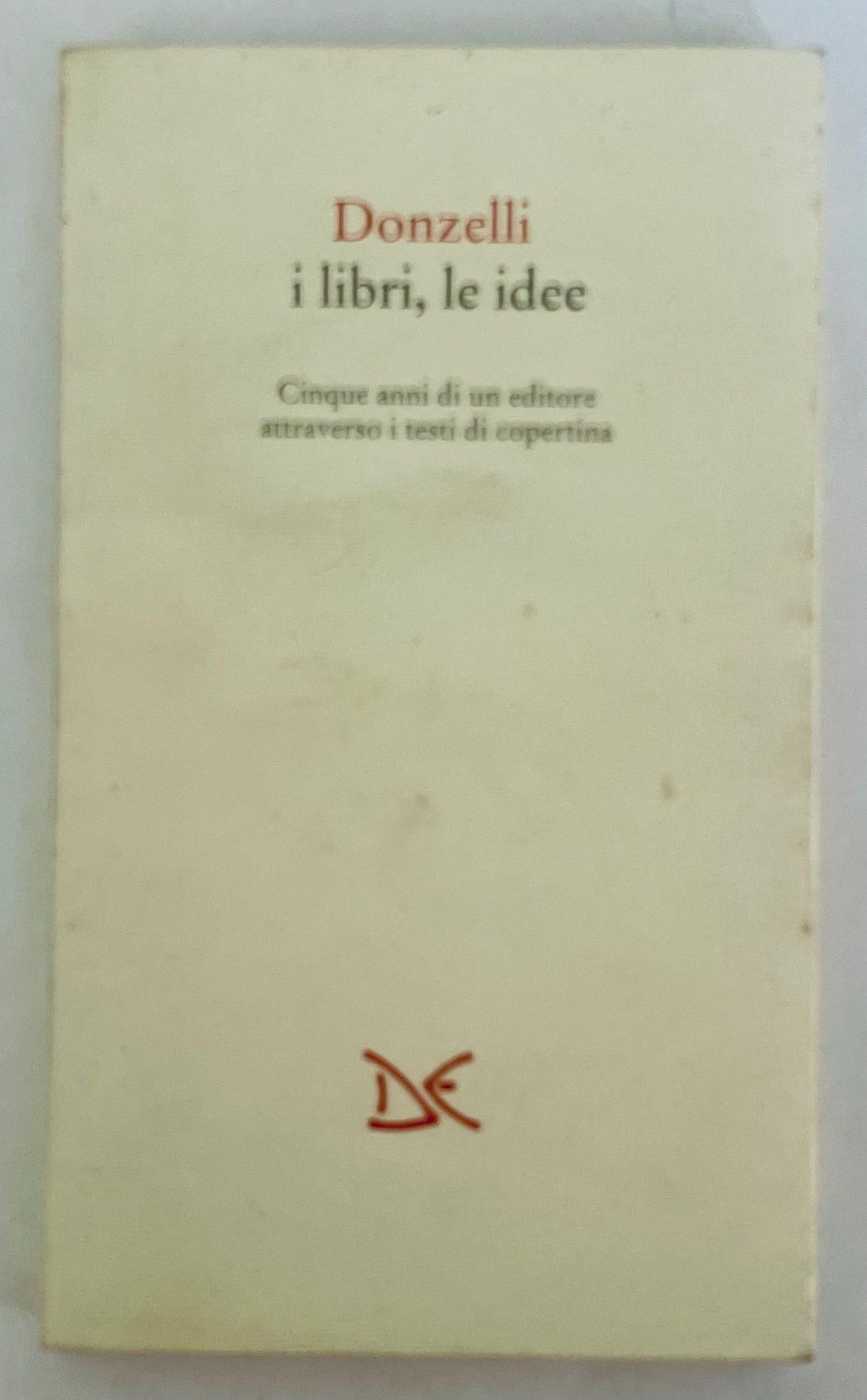 Donzelli i libri, le idee vintage libro sulla pubblicazione e idee editoriali edizione speciale 1997