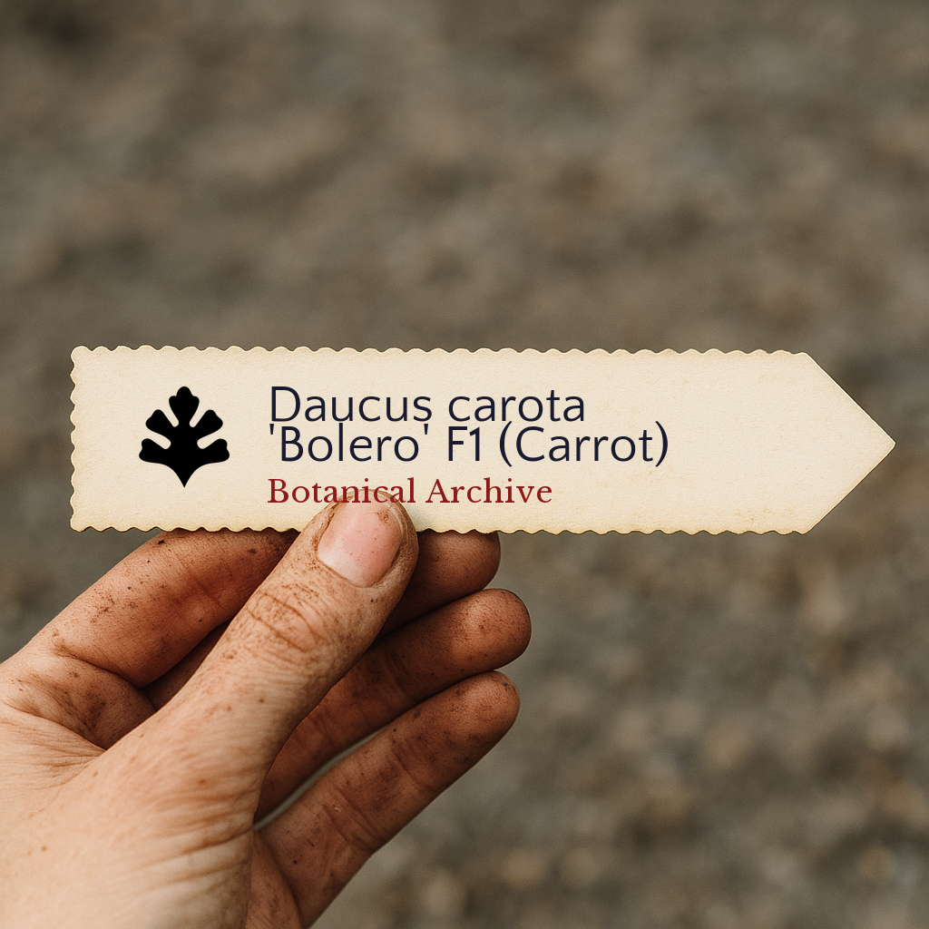 Daucus carota 'Bolero' F1 | Carrot | 700 SEEDS