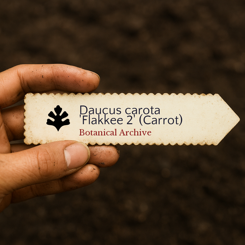 Daucus carota 'Flakkee 2' | Carrot | 400000 SEEDS