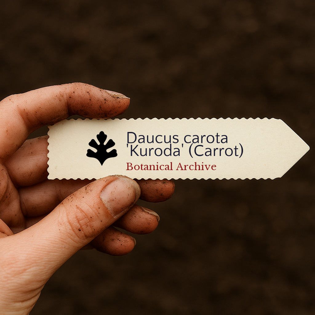 Daucus carota 'Kuroda' | Carrot | 3000 SEEDS