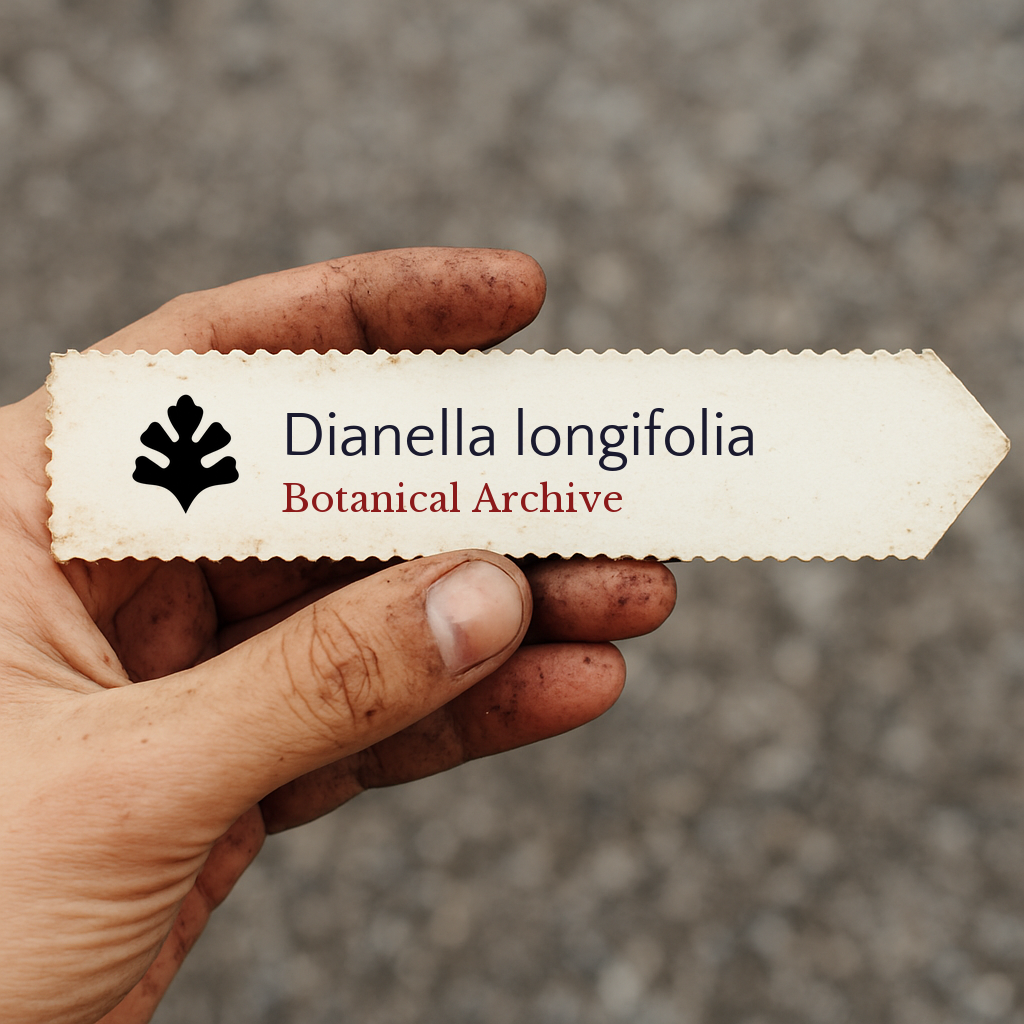 Dianella longifolia | Pale Flax Lily | 100 SEEDS