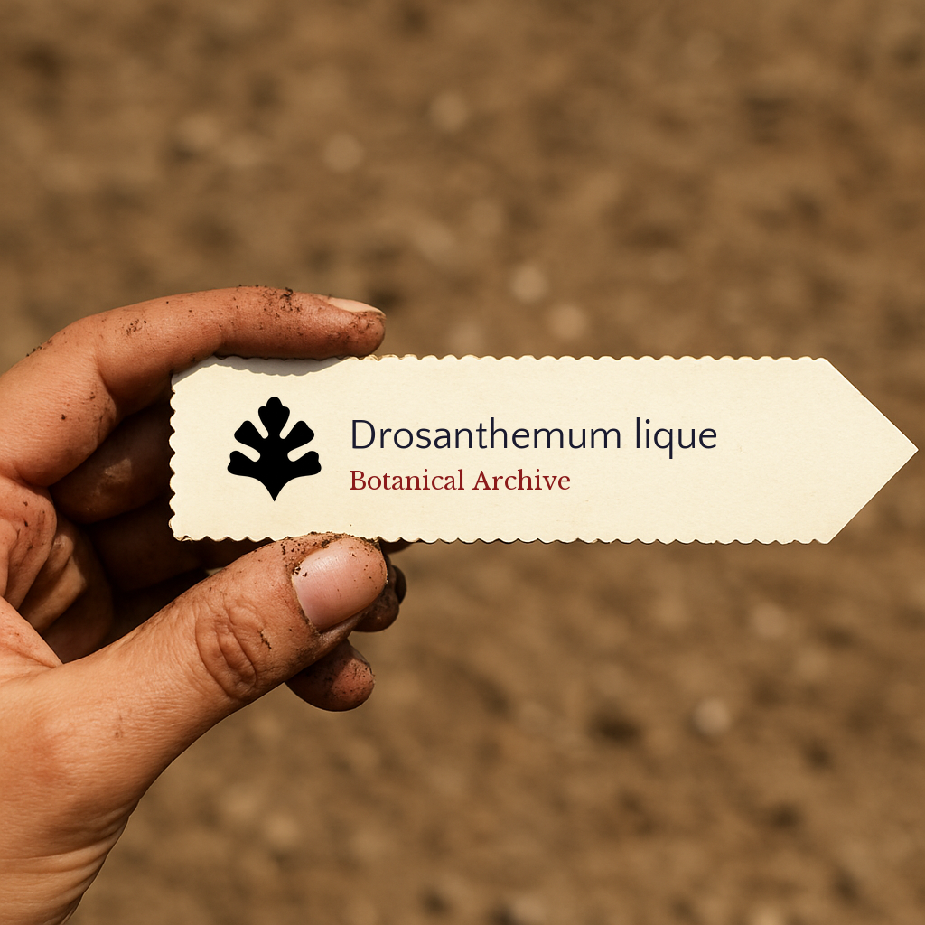 Drosanthemum lique | Dew Leaf Mesemb | 10 SEEDS