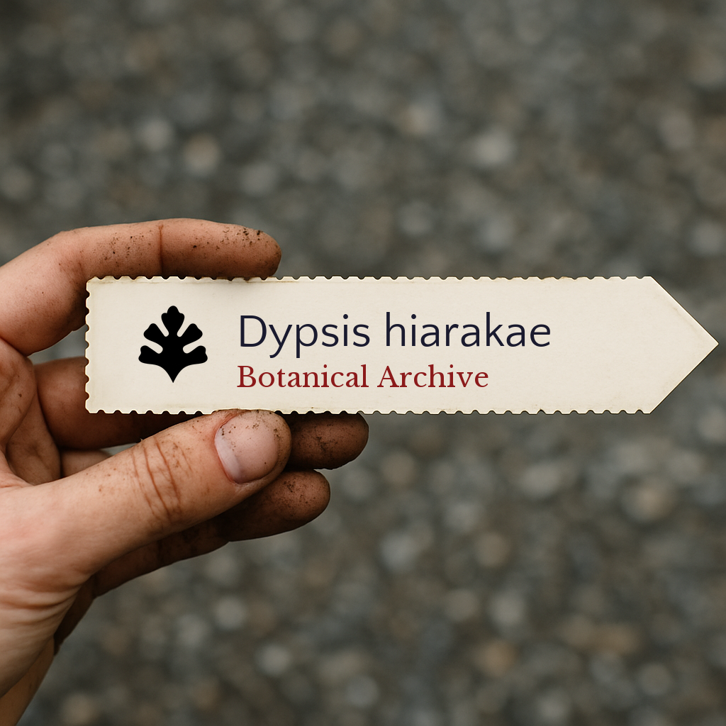 Dypsis hiarakae | Sinkiara Palm | 1000 SEEDS