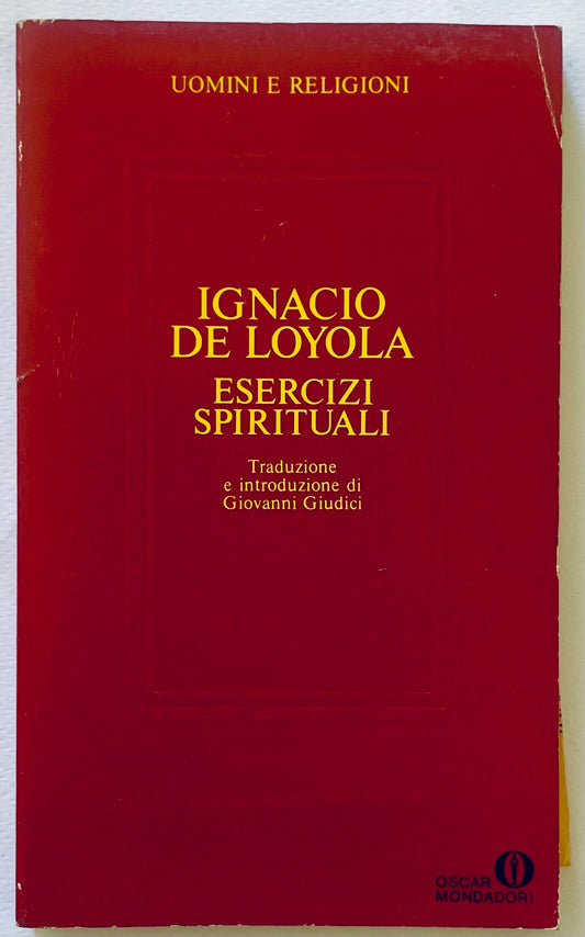 ESERCIZI SPIRITUALI | I EDIZ. 1984 | IGNACIO DE LOYOLA