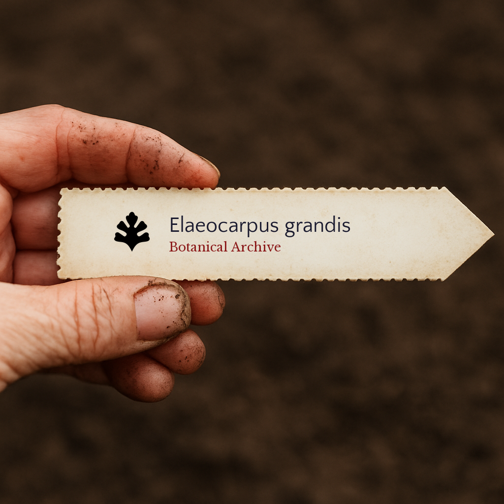 Elaeocarpus grandis | Blue Quandong | 100 SEEDS