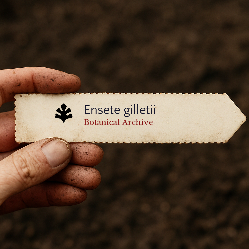 Ensete gilletii | Gillets's Banana | 100 SEEDS