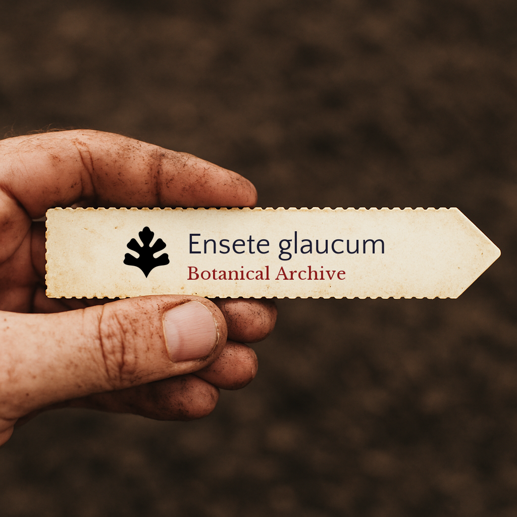 Ensete glaucum | Snow Banana | 100 SEEDS