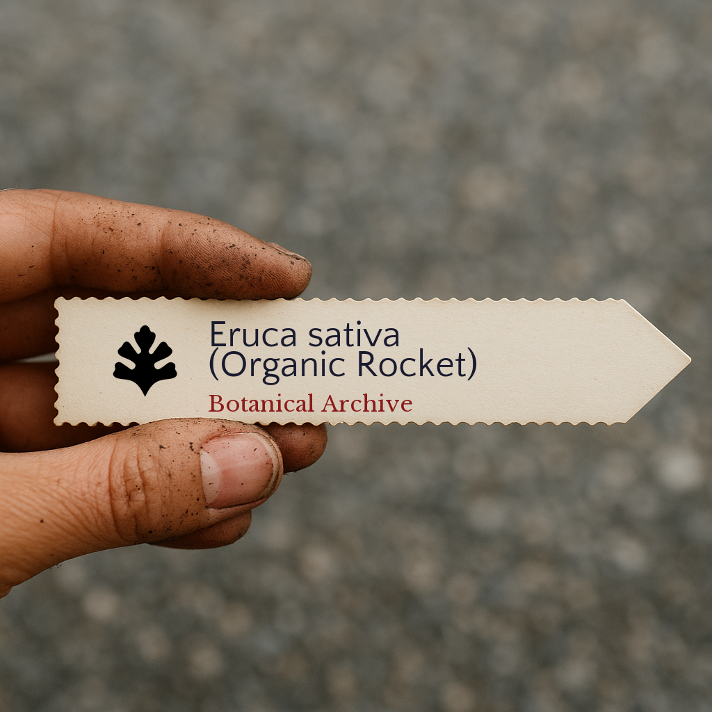 Eruca sativa | Organic Rocket | 25000 SEEDS