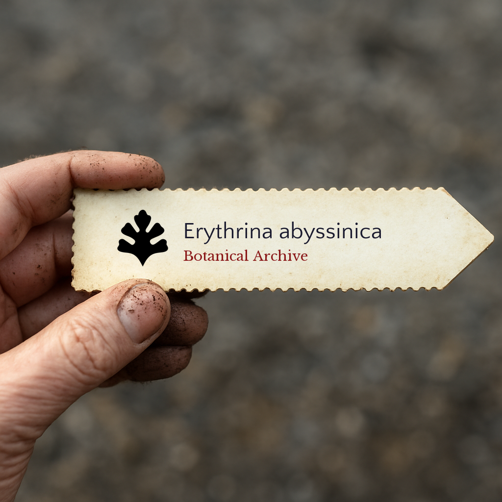 Erythrina abyssinica | Uganda Coral Tree, Red Hot Poker Tree | 1000 SEEDS