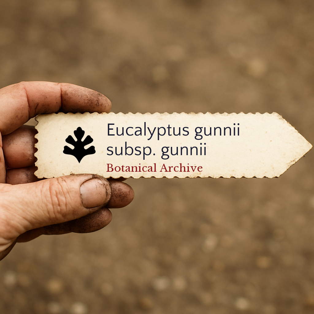 Eucalyptus gunnii subsp. gunnii | Cider Gum | 100 SEEDS