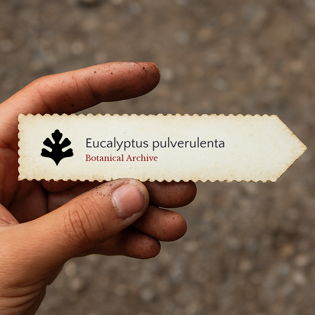 Eucalyptus pulverulenta | Baby Blue Eucalyptus, Silver Leaved Mountain Gum | 10 SEEDS