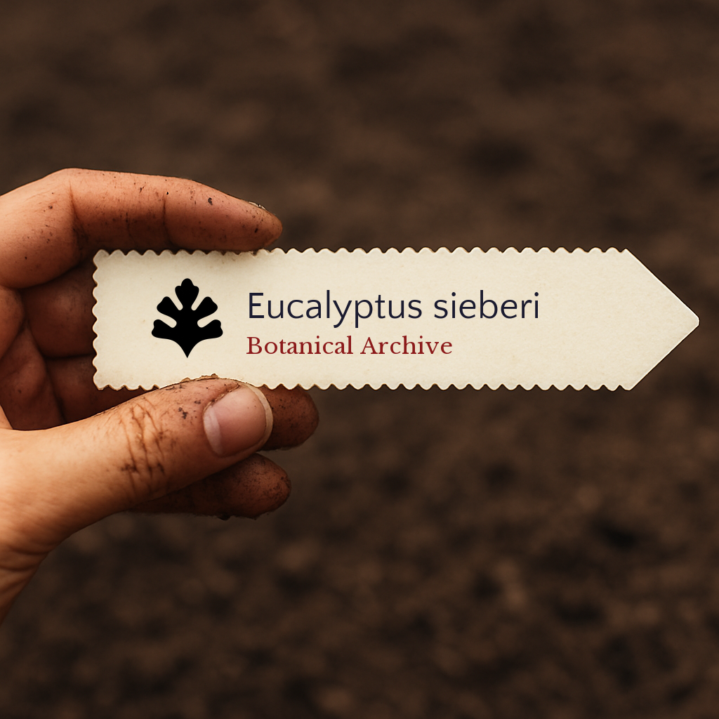 Eucalyptus sieberi | Silvertop Ash | 1000 SEEDS