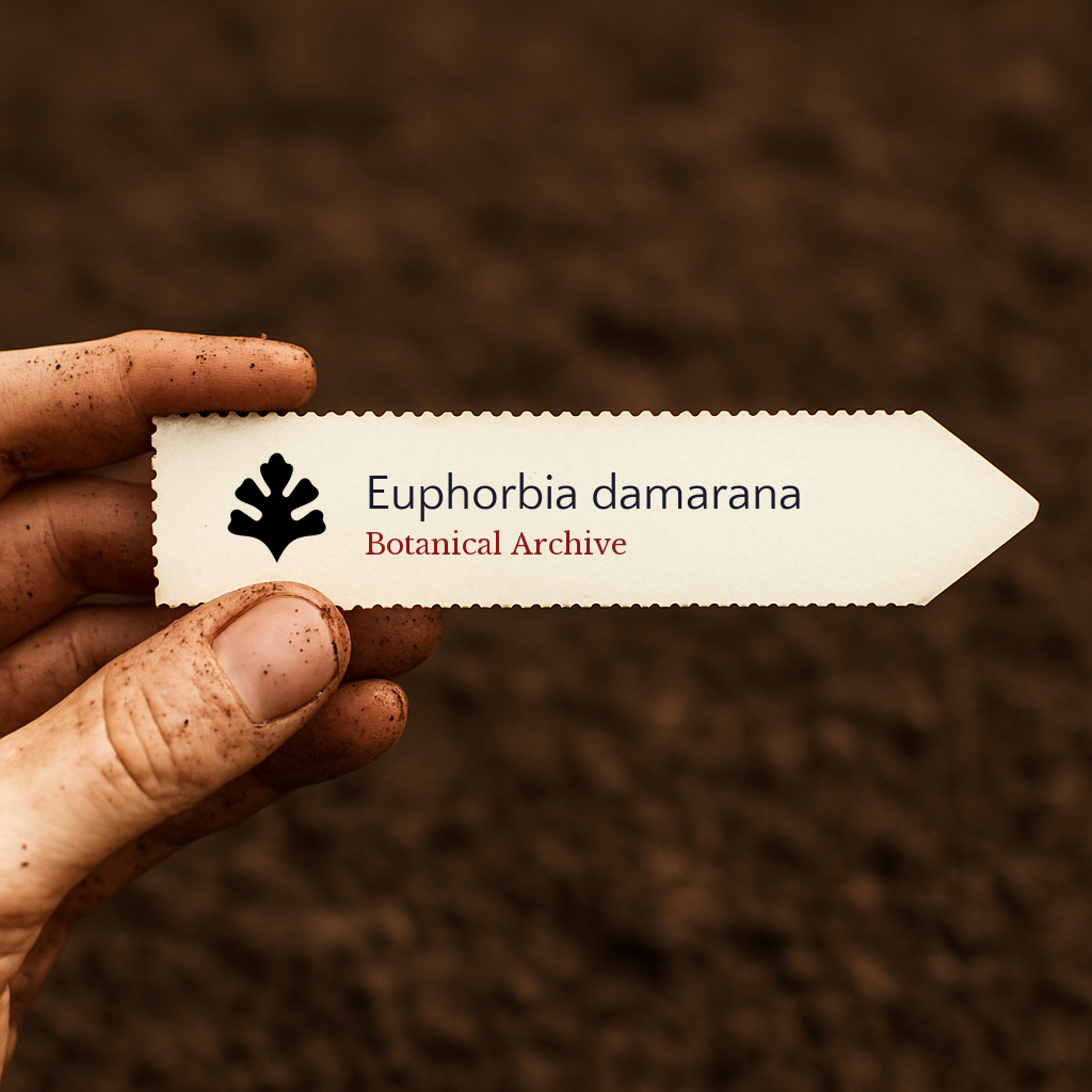 Euphorbia damarana | Damara Milk Bush | 100 SEEDS