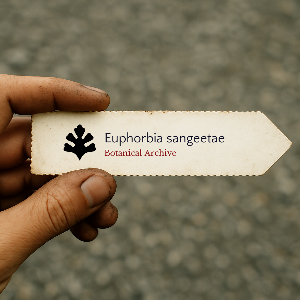 Euphorbia sangeetae | 100 SEEDS