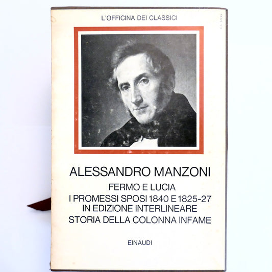 FERMO E LUCIA-I PROMESSI SPOSI-LA COLONNA INFAME V.1-2 | 1972 | A. MANZONI