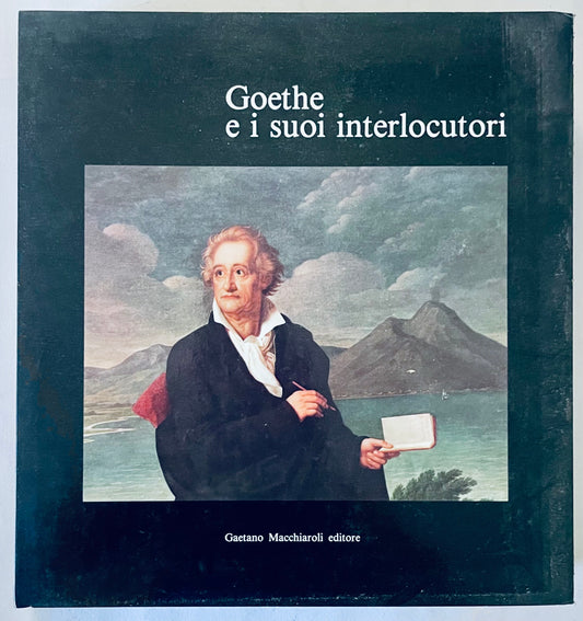 Goethe e i suoi interlocutori libro vintage 1983 di A. Porzio e M. Causa Picone sull'analisi letteraria