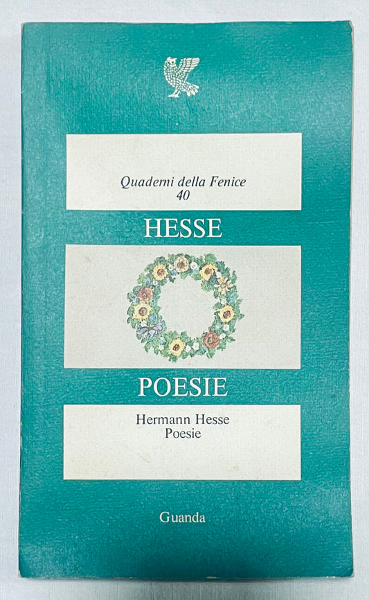 Libro di poesie vintage Hesse Poesie di Hermann Hesse pubblicato da Guanda