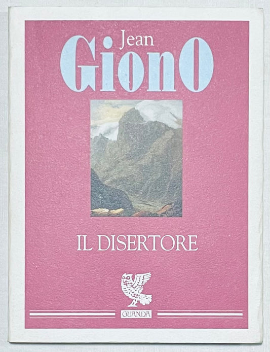 Edizione italiana vintage del libro Il Disertore di Jean Giono tradotto da P. Bocconi
