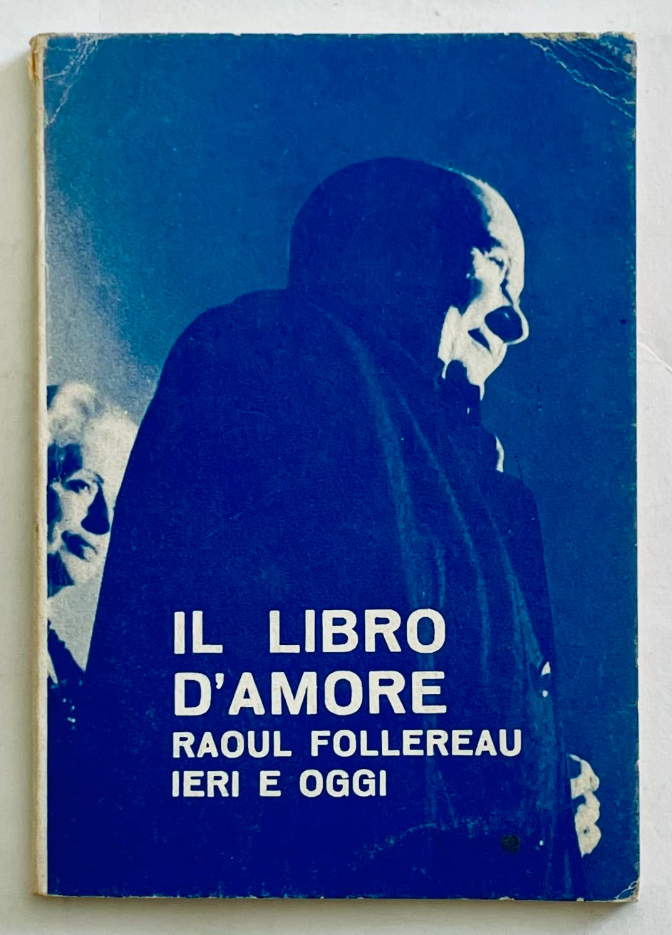 Libro vintage "Il Libro D'Amore" di Raoul Follereau, edizione 1970 con copertina fotografica
