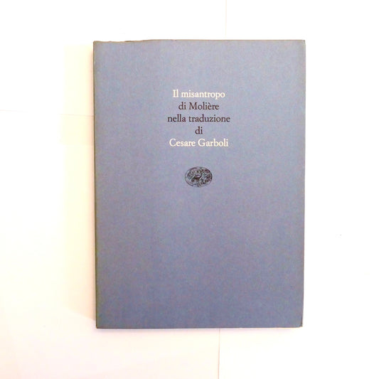IL MISANTROPO | I EDIZ. STS 1987 | MOLIERE | C. GARBOLI
