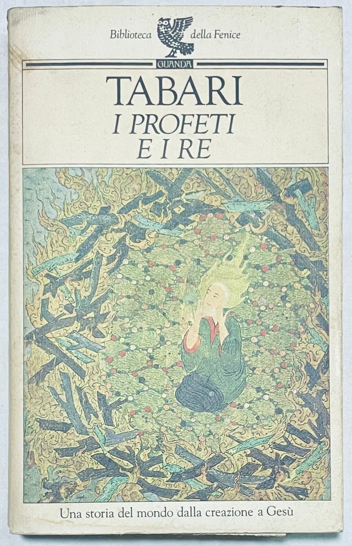I Profeti e i Re di Tabari libro vintage illustrato sulla storia biblica dalla creazione a Gesù